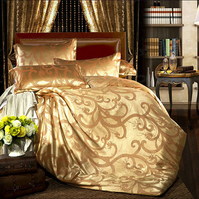 Ȳ ǰ ƾ ī  ũ ħ  ħ Ʈ ̺ ̺ Khaleesi 4  ŷ  Ŀ/Golden Luxury satin jacquard  tribute silk bed linen bedding set comforter duvet cove